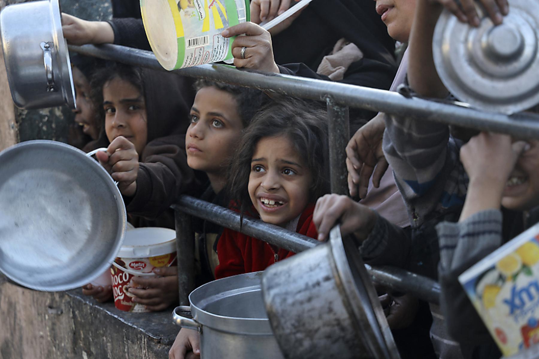 Rom: Experten: Unmittelbar bevorstehende Hungersnot in Gaza