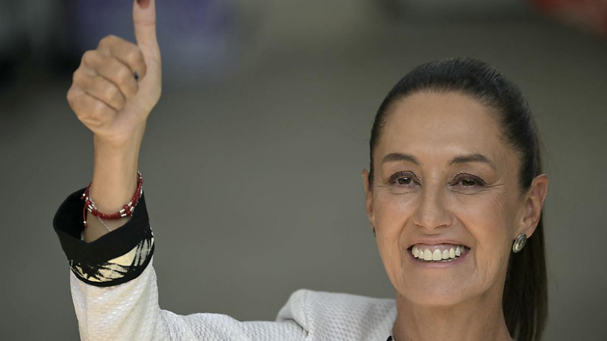Claudia Sheinbaum dürfte nächste Präsidentin Mexikos werden | Claudia Sheinbaum dürfte nächste Präsidentin Mexikos werden