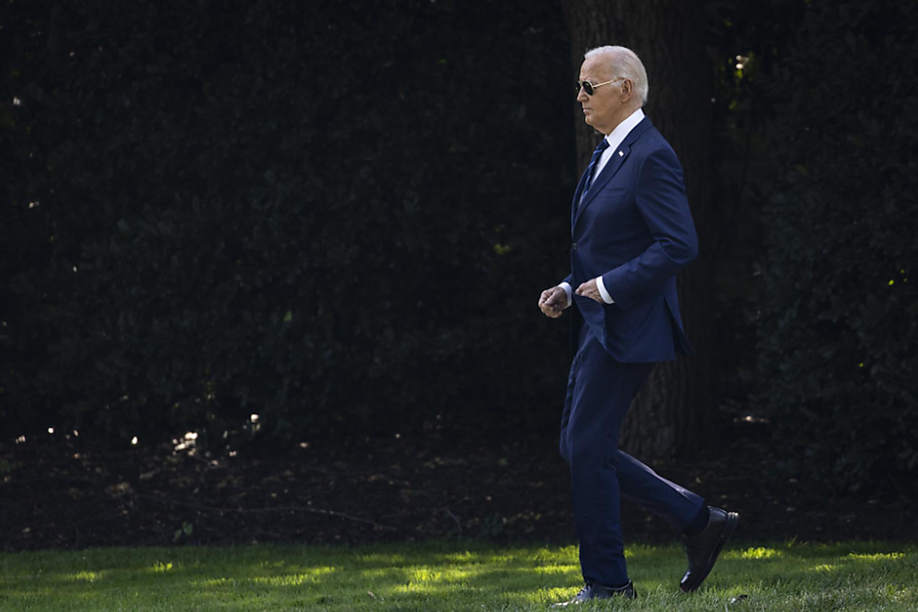 Washington: Biden hält weiter an Präsidentschaftskandidatur fest