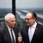 Schallenberg und EU-Chefdiplomat Borrell | Schallenberg und EU-Chefdiplomat Borrell