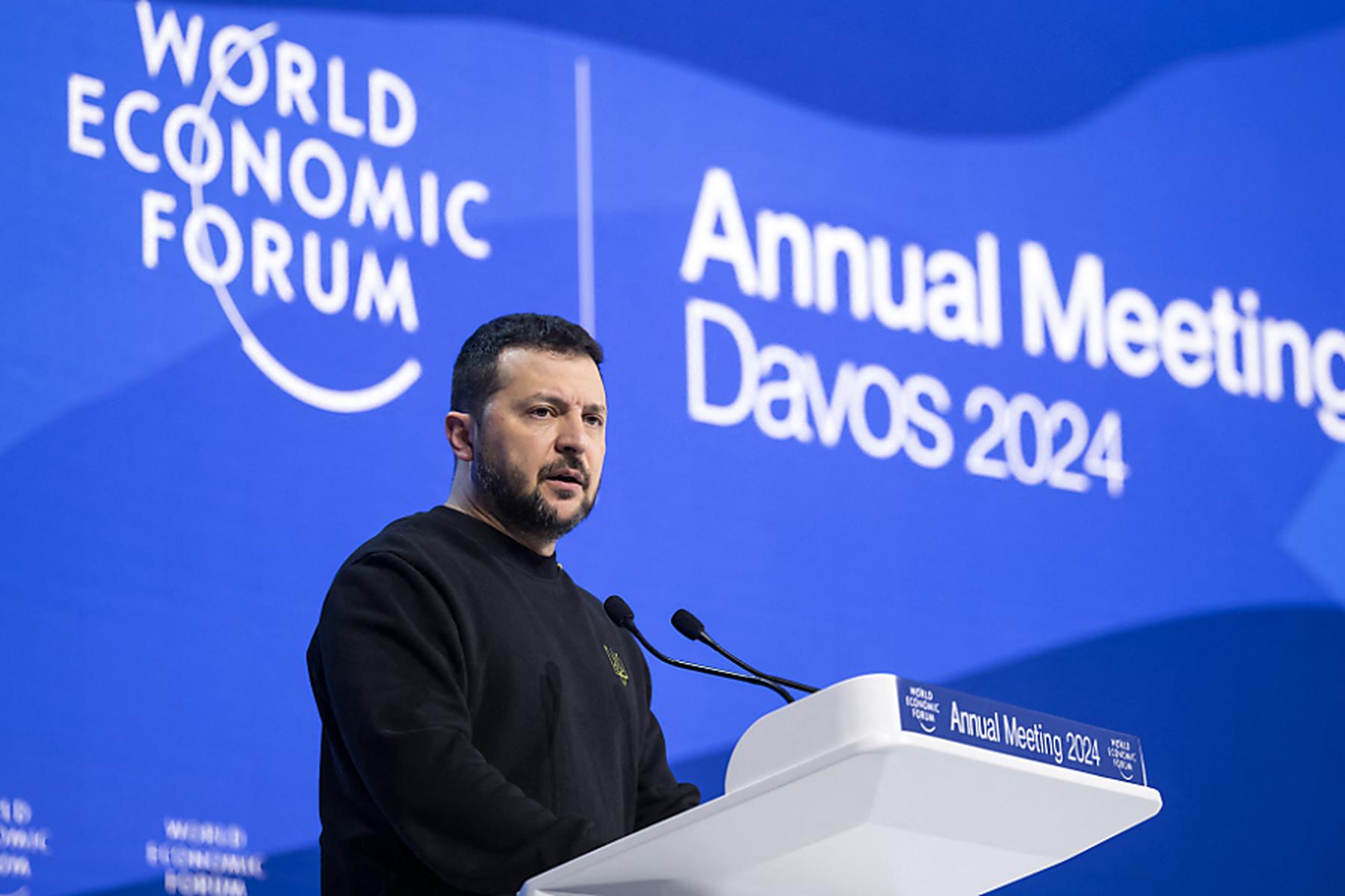 Selenskyjs feuriger Appell | Was für die kriegskranke Welt in Davos getan werden kann