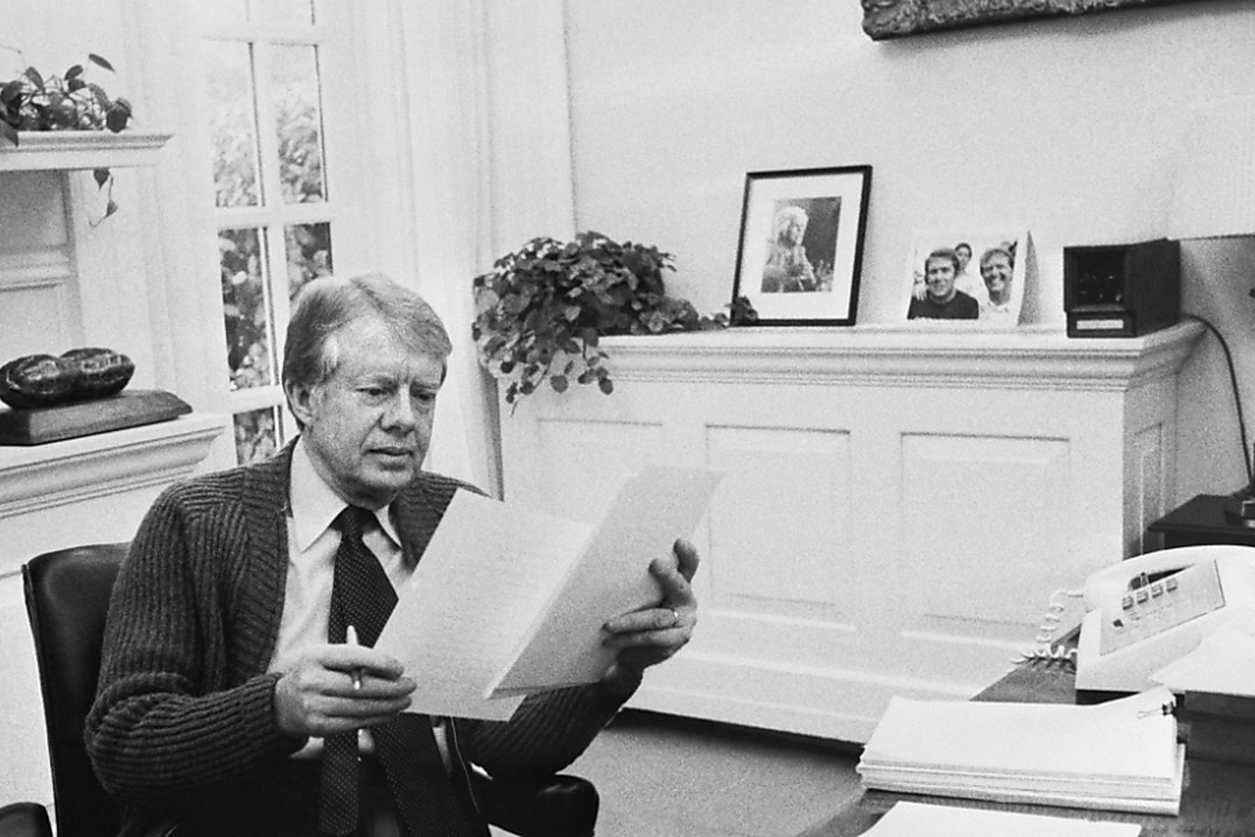 Washington: Jimmy Carter will 