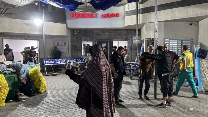 Größtes und wichtigstes Spital im Gazastreifen | Größtes und wichtigstes Spital im Gazastreifen