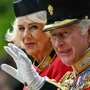 König Charles und Königin Camilla bei der Parade in London | König Charles und Königin Camilla bei der Parade in London