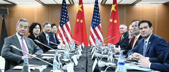 Rubio traf seinen chinesischen Amtskollegen Wang Yi