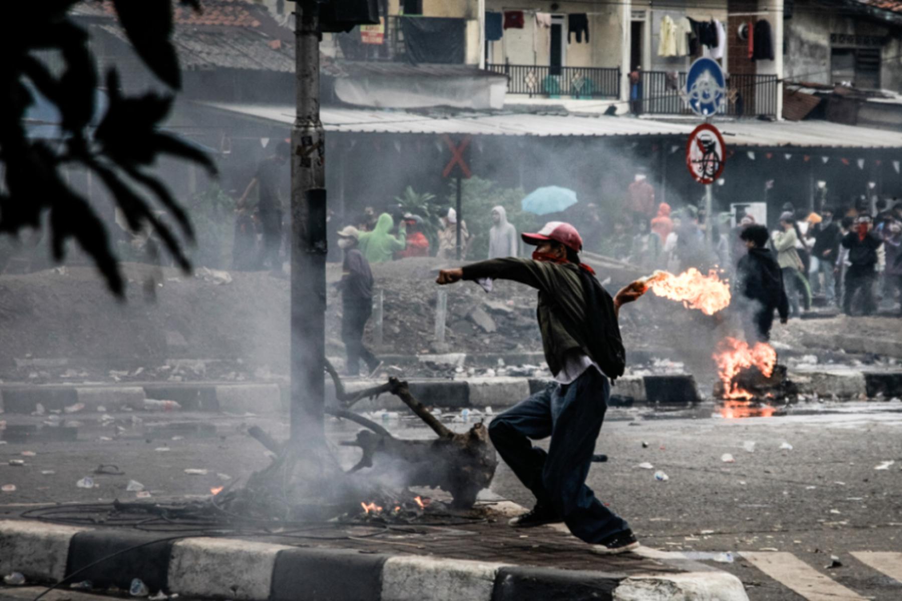 Jakarta: Proteste gegen Luxus-Zulagen für Politiker in Indonesien