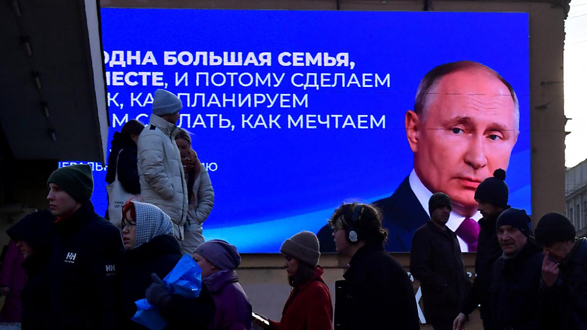 Putins neuerliche Wiederwahl gilt als sicher | Putins neuerliche Wiederwahl gilt als sicher