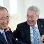 Ex-UNO General Ban Ki-moon mit Alt-BP Heinz Fischer | Ex-UNO General Ban Ki-moon mit Alt-BP Heinz Fischer