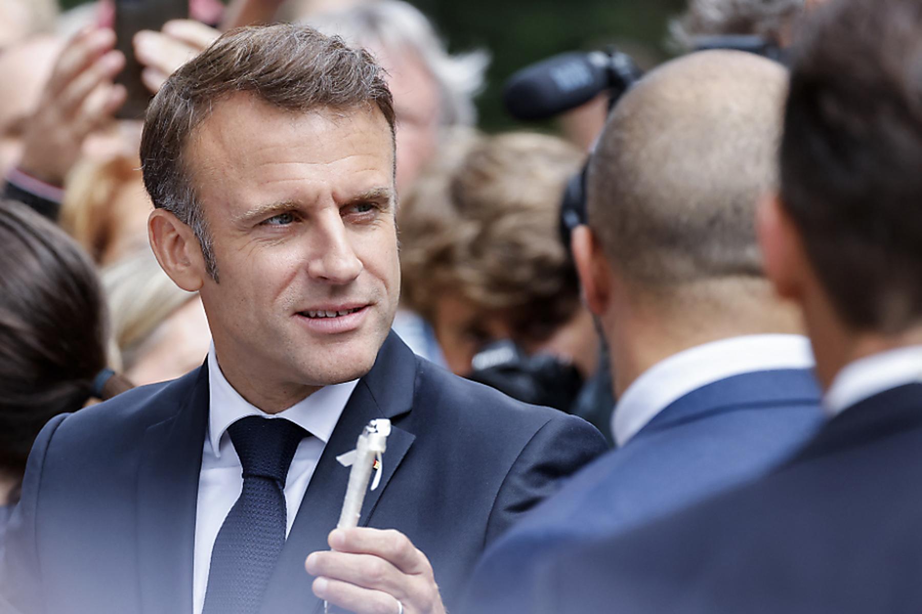Paris: Macron fordert Parteien zur Bildung von Großer Koalition auf