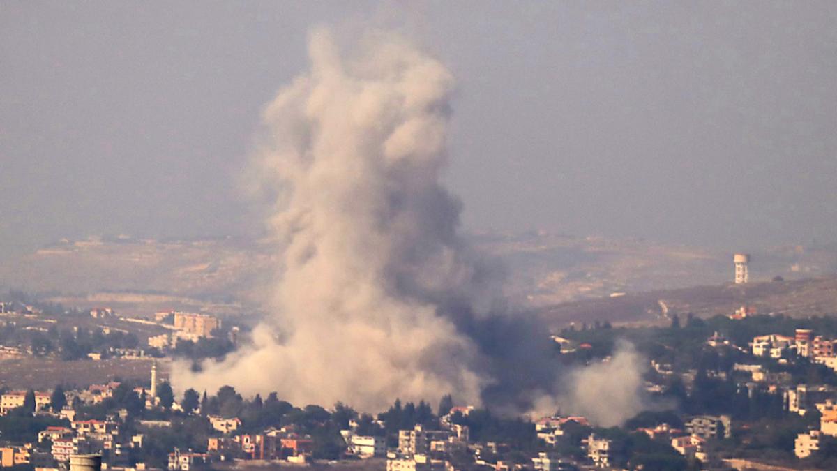 Israel bombardiert Hisbollah-Stellungen im Libanon | Israel bombardiert Hisbollah-Stellungen im Libanon