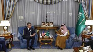 US-Außenminister Antony Blinken in Saudi-Arabien | US-Außenminister Antony Blinken in Saudi-Arabien