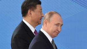 Chinas Staatschef Xi empfängt Russlands Präsidenten Putin | Chinas Staatschef Xi empfängt Russlands Präsidenten Putin