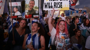 Auf die Ankunft der Geiseln wurde sehnsüchtig gewartet