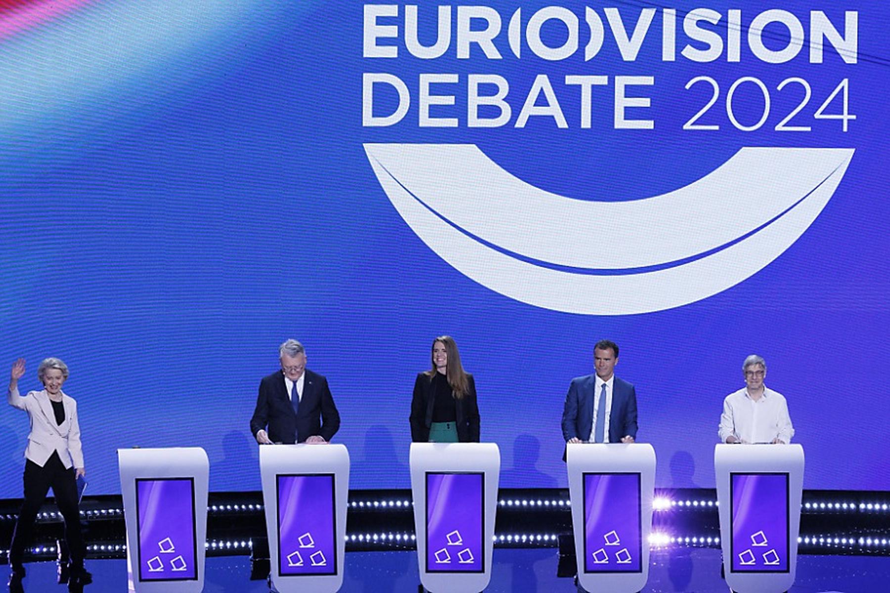 EU-Wahl : Elefantenrunde der Spitzenkandidaten für EU-Kommissionsvorsitz