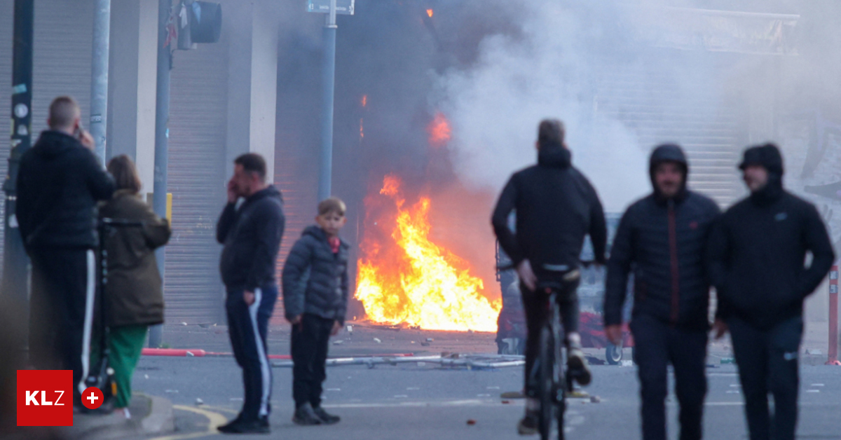 Eskalation in den Straßen Belfasts