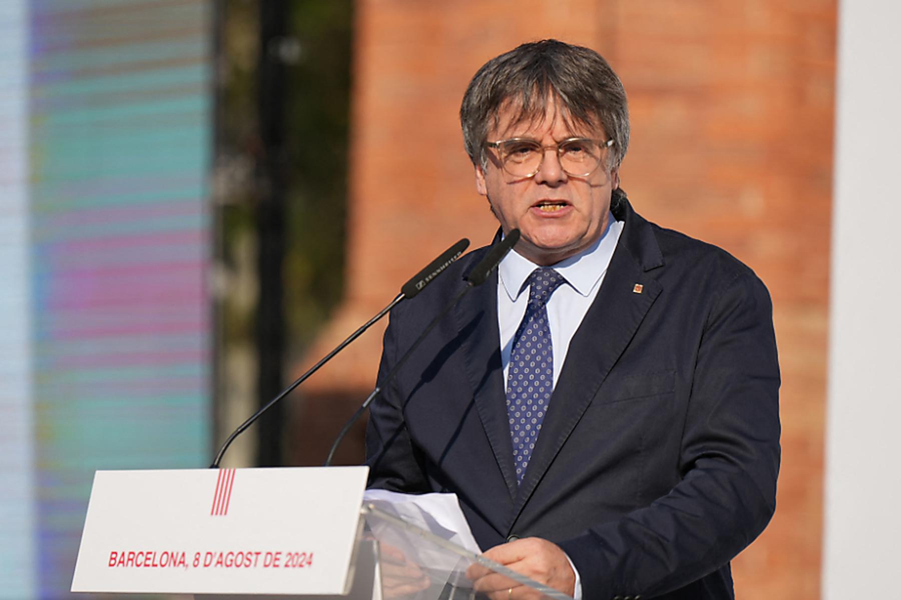 Barcelona/Madrid: Puigdemont wieder außerhalb Spaniens