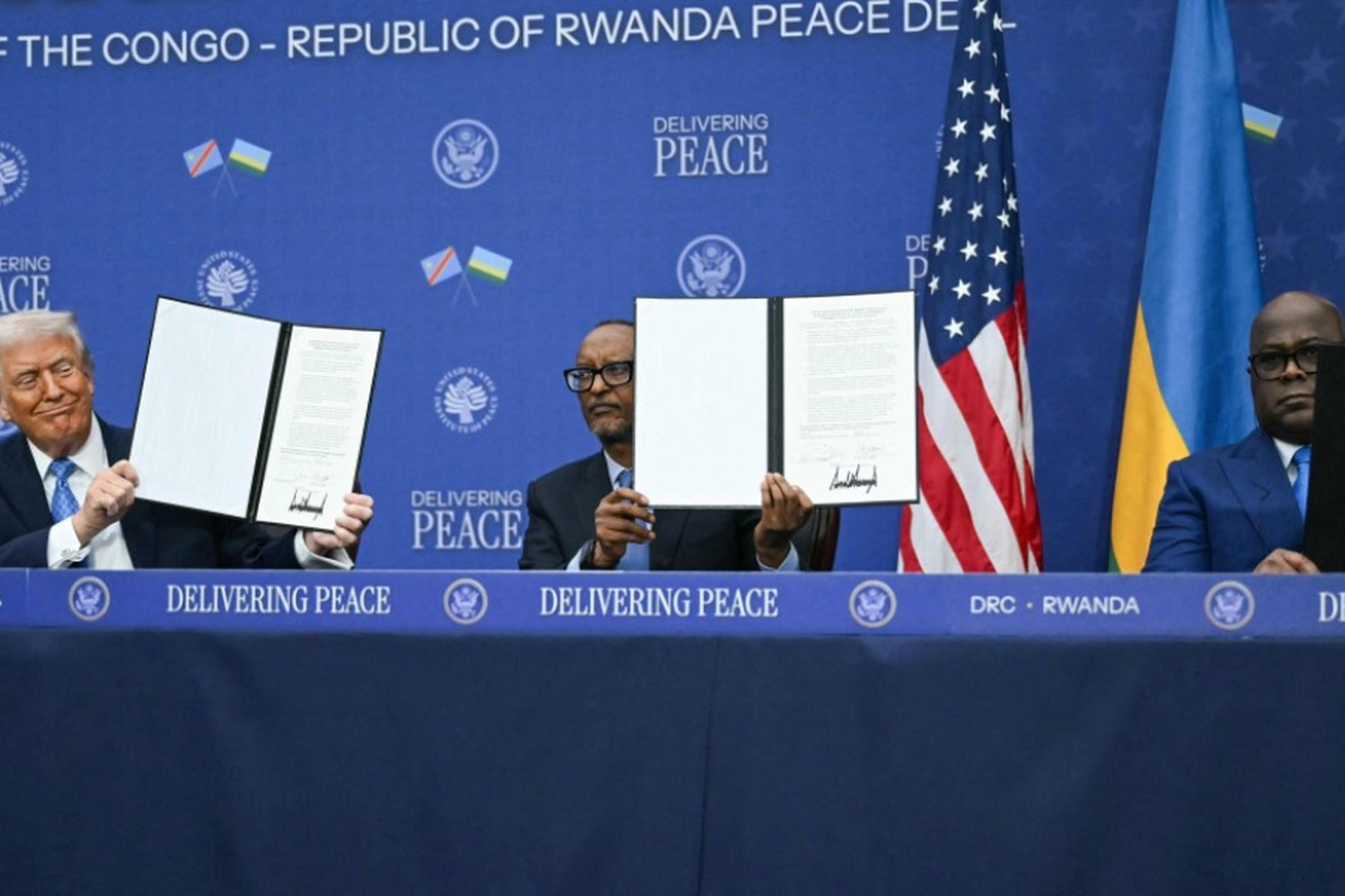 Washington: Ruanda und Kongo besiegeln Friedensabkommen
