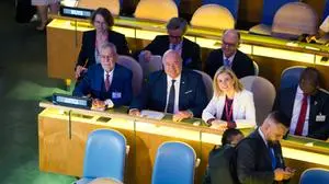 Van der Bellen, Stocker und Meinl-Reisinger bei UN-Vollversammlung | Van der Bellen, Stocker und Meinl-Reisinger bei UN-Vollversammlung