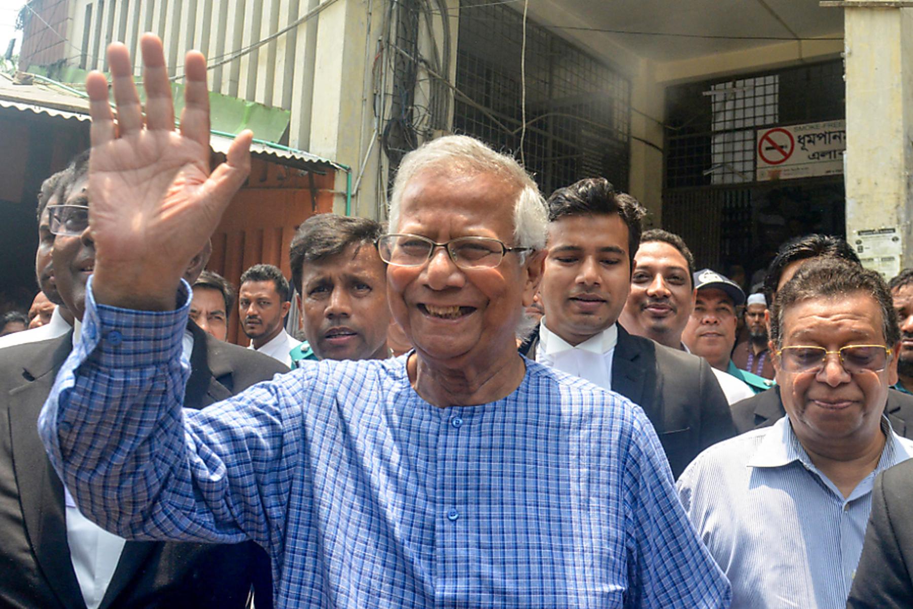Dhaka: Yunus als Interimspremier in Bangladesch im Gespräch