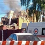 Wohnhaus in Moskauer Region zerstört | Wohnhaus in Moskauer Region zerstört