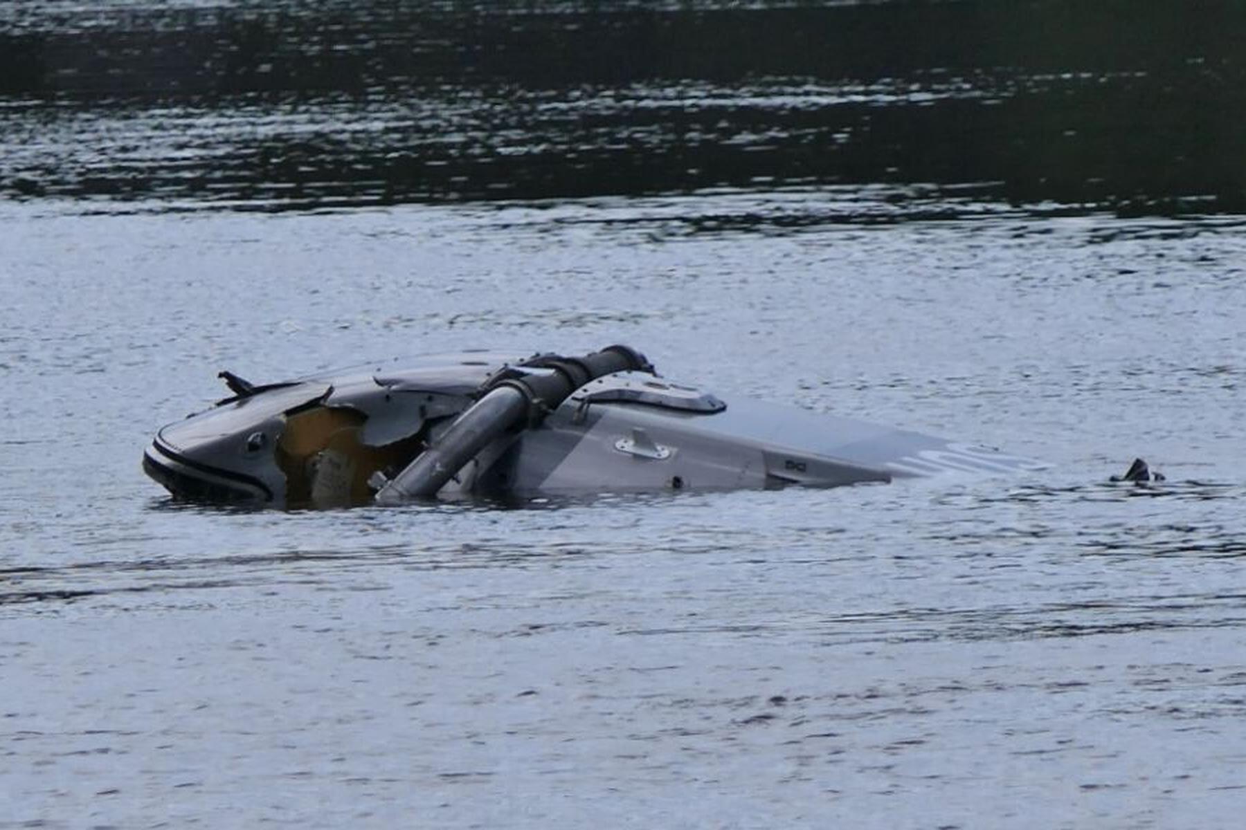 Leipzig: Bundeswehr-Hubschrauber in Ostdeutschland in Fluss gestürzt