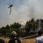 Löscheinsatz in der Luft bei Waldbrand auf Euböa | Löscheinsatz in der Luft bei Waldbrand auf Euböa