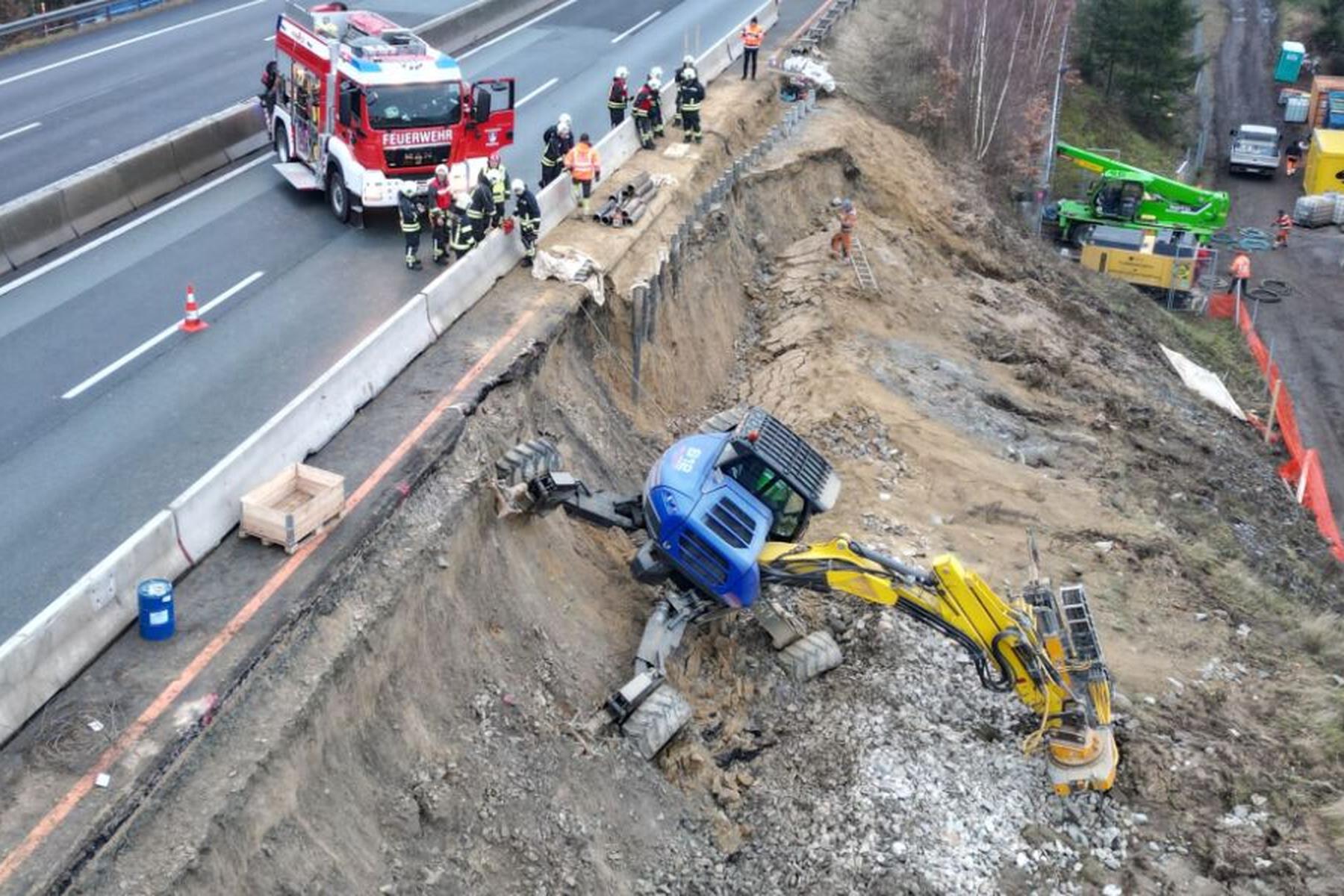 Pinggau/Pinkafeld: Hangrutschgefahr: A2 bei Pinkafeld bis Weihnachten gesperrt
