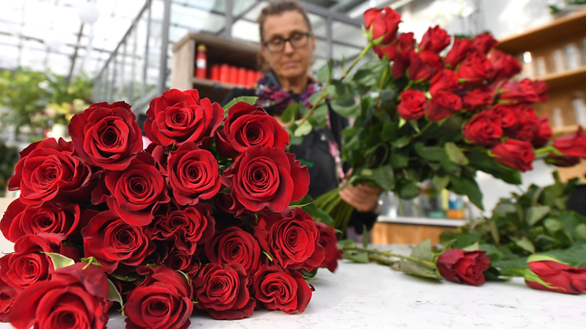 Blumen sind stets ein Verkaufsschlager zum Valentinstag | Blumen sind stets ein Verkaufsschlager zum Valentinstag