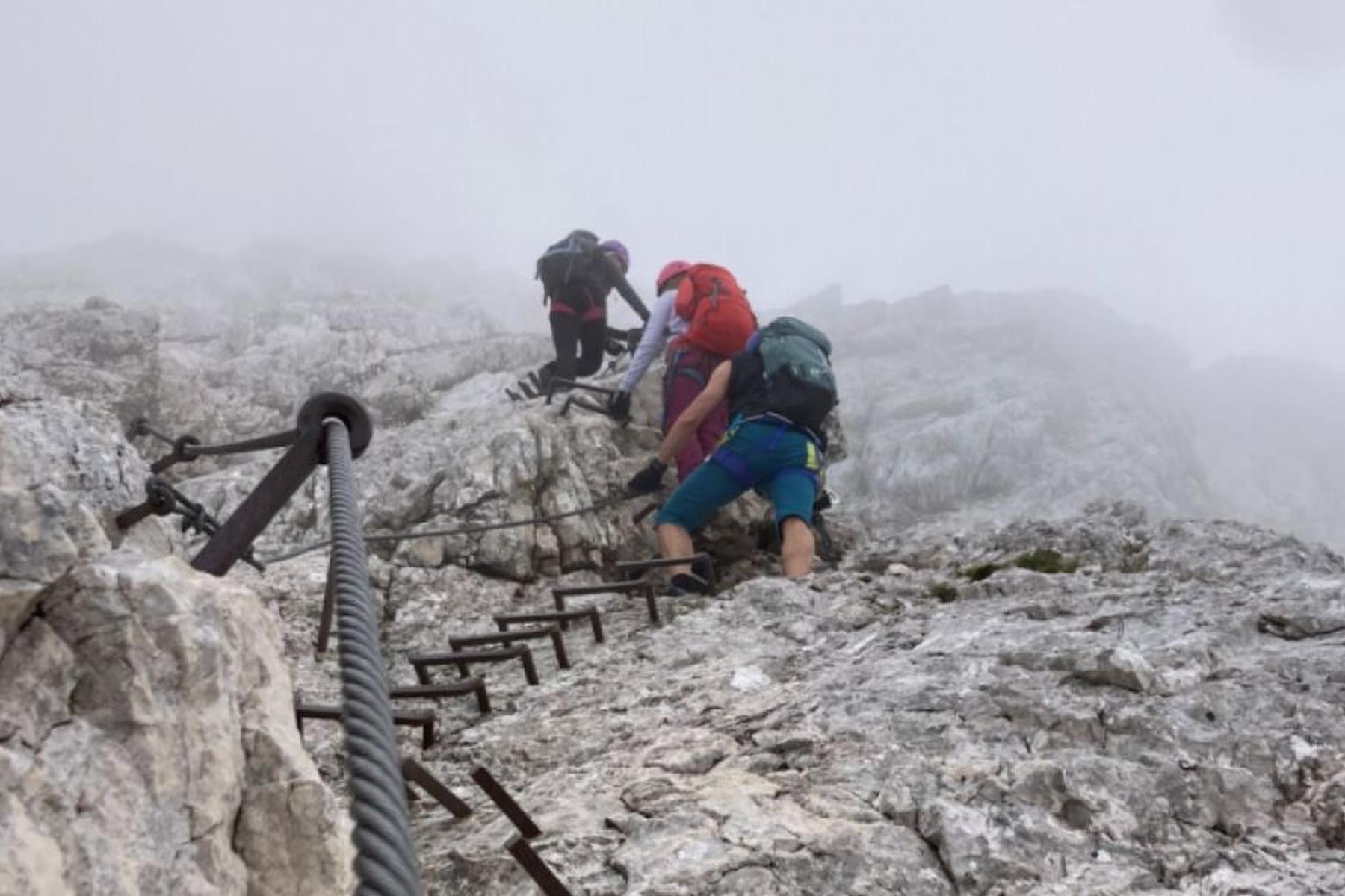 Bregenz: Familie in Vorarlberg aus Klettersteig gerettet