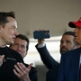 Trump und Musk verfolgten gemeinsam den Raketentest in Texas | Trump und Musk verfolgten gemeinsam den Raketentest in Texas