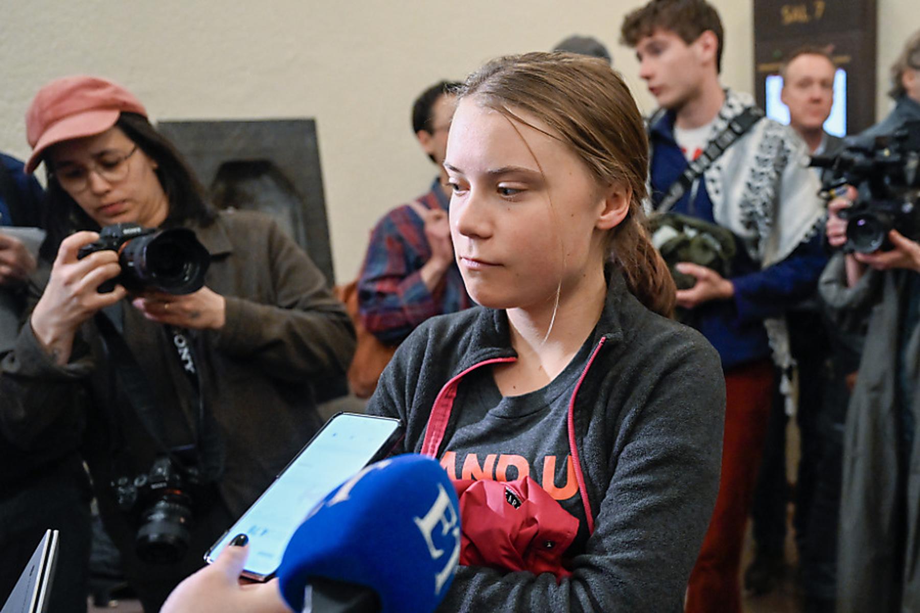 Greta Thunberg wegen Klimaprotesten in Schweden verurteilt