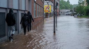 In Saarbrücken wurden zahlreiche Straßen überflutet