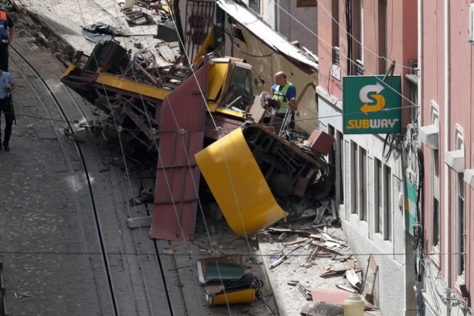 Lissabon: Verbindung von Standseilbahn in Lissabon nicht nach Norm