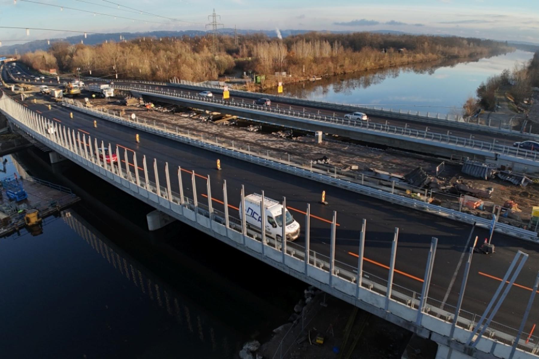 Graz: A2-Sperre bei Graz wegen Brückenabbruchs