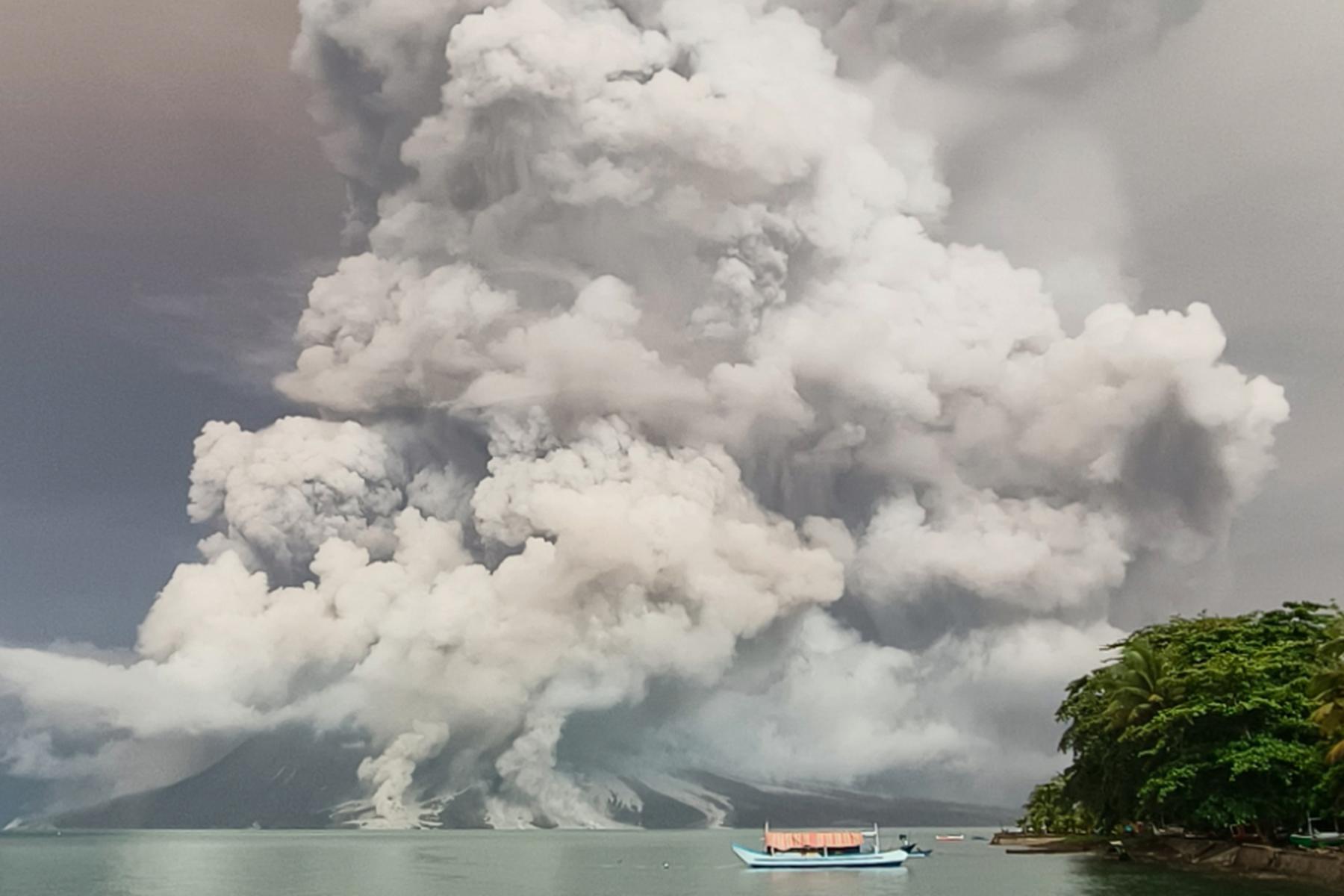Jakarta: Vulkan Ruang in Indonesien kommt nicht zur Ruhe