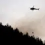 Der Waldbrand in Niederösterreich wurde auch aus der Luft bekämpft | Der Waldbrand in Niederösterreich wurde auch aus der Luft bekämpft
