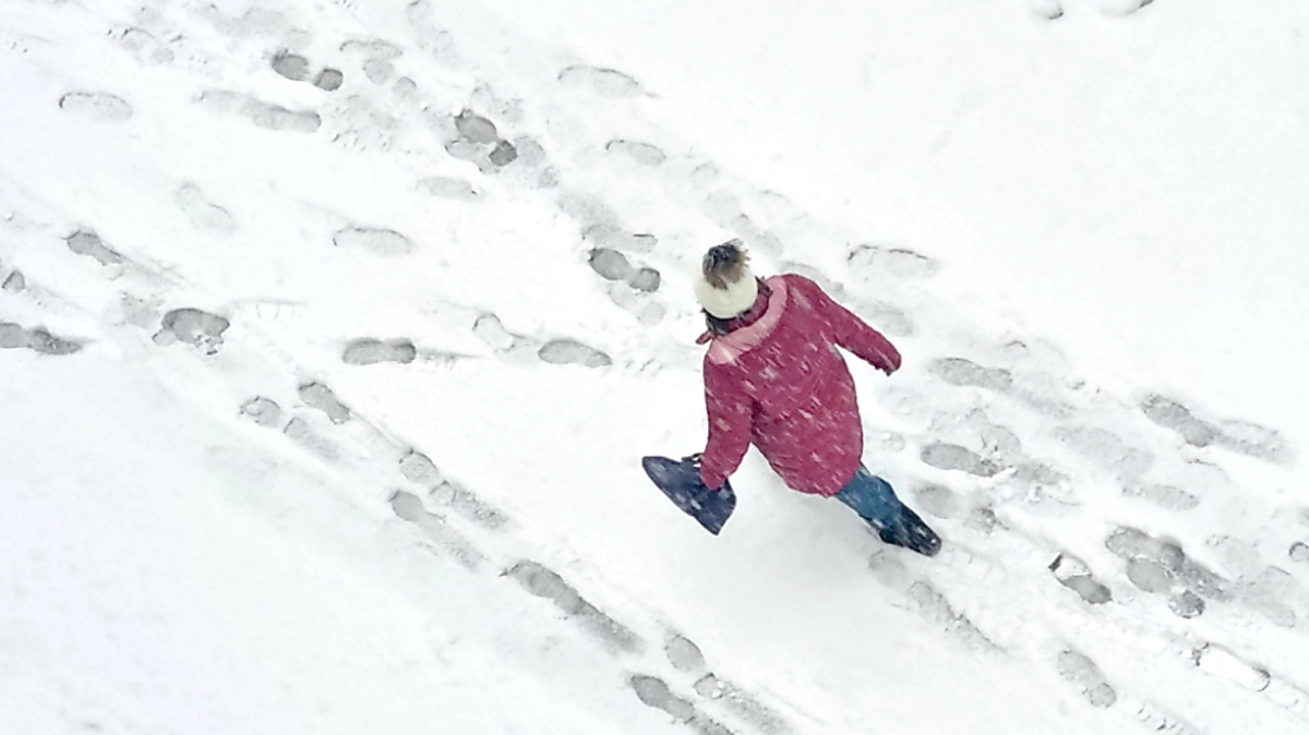 Für Montag wird leichter Schneefall prognostiziert