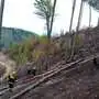 Der Waldbrand nördlich von Graz wurde auch am Dienstag weiter bekämpft | Der Waldbrand nördlich von Graz wurde auch am Dienstag weiter bekämpft