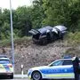 Das verunglückte Auto in Bayern | Das verunglückte Auto in Bayern