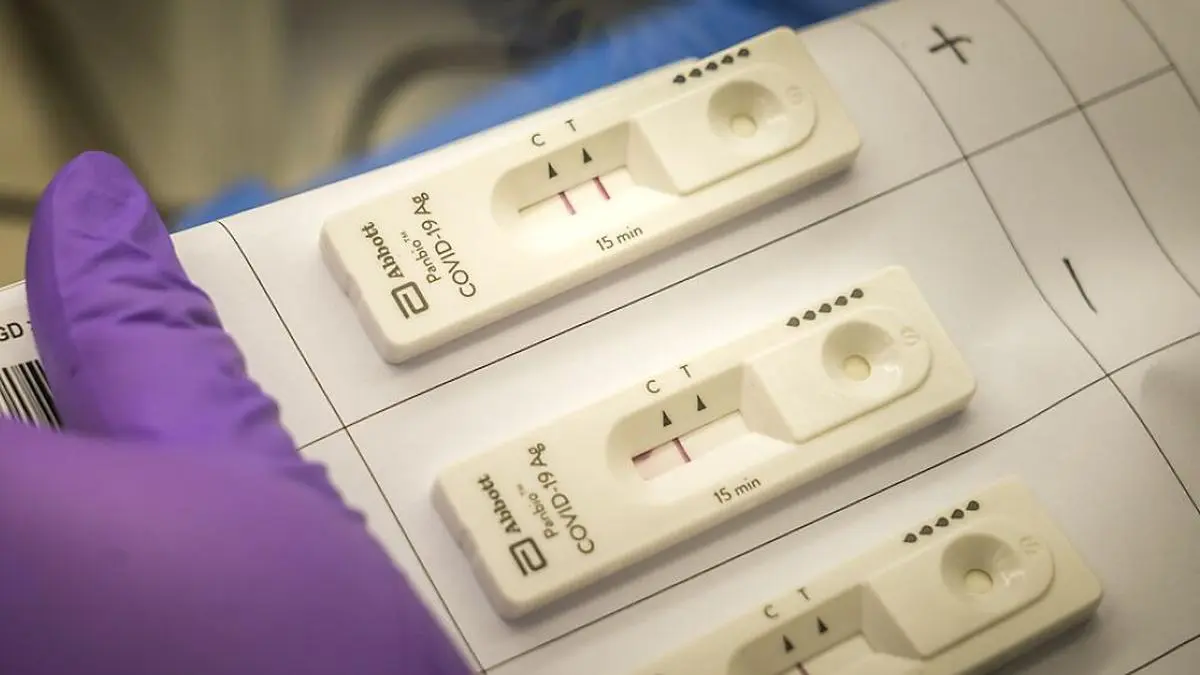 Die Frau war im Dezember 2021 positiv auf Corona gestet worden | Die Frau war im Dezember 2021 positiv auf Corona gestet worden