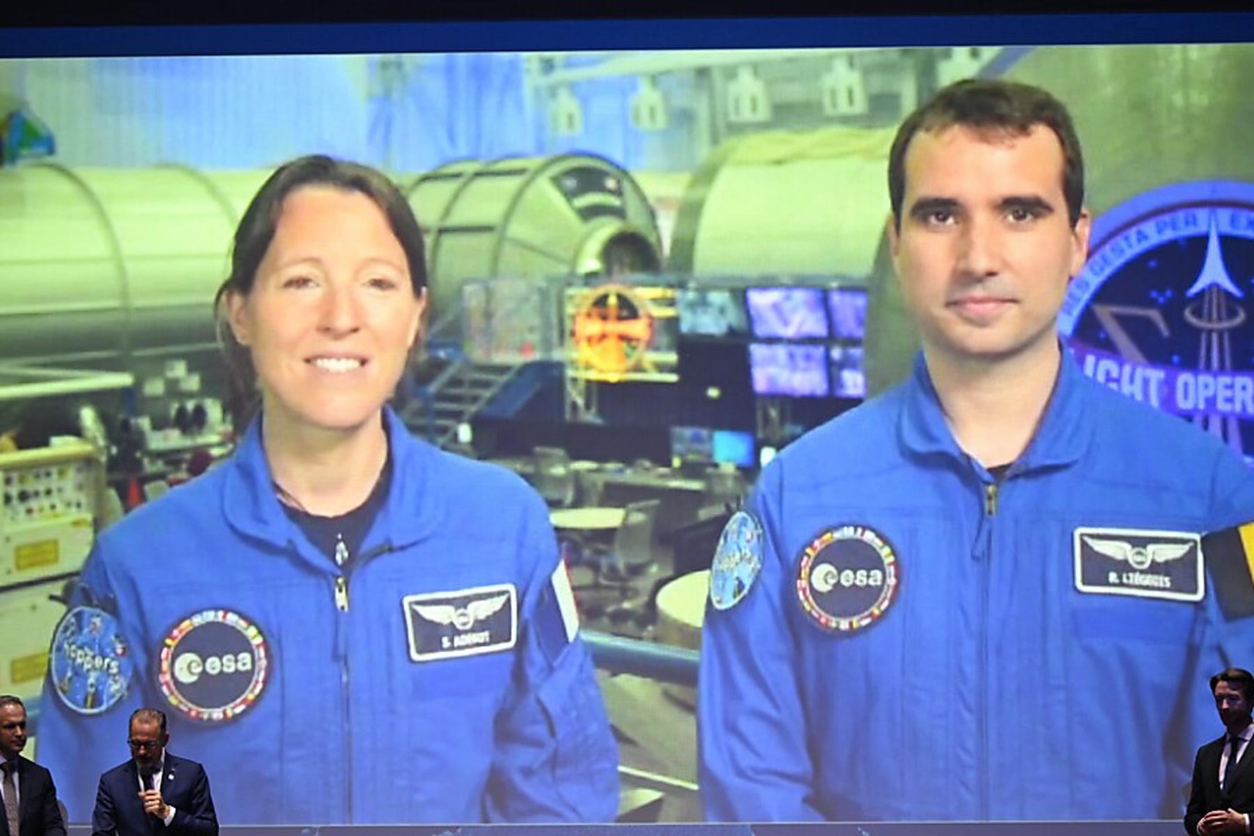 Brüssel: Französin und Belgier fliegen für die ESA zur ISS