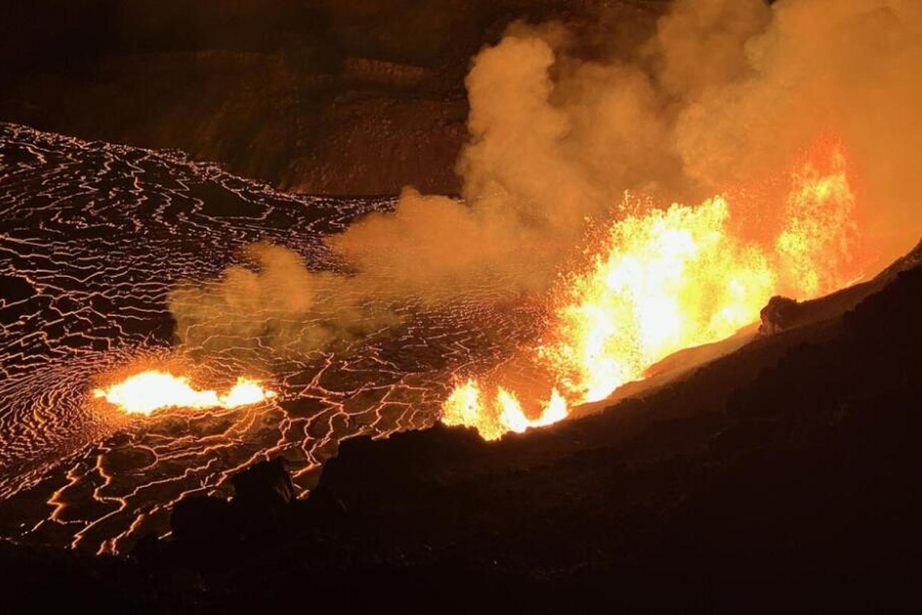 Honolulu (Hawaii): Hawaiianischer Vulkan Kilauea spuckt wieder Lava