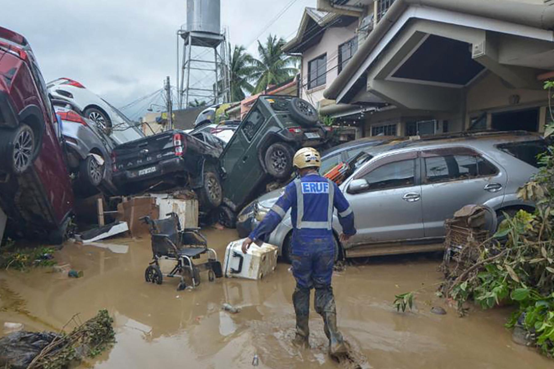Cebu City: Zig Tote durch Taifun "Kalmaegi" auf Philippinen