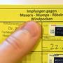 Impfpass mit abgebildeter Vierfachimpfung | Impfpass mit abgebildeter Vierfachimpfung