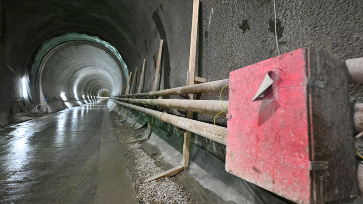 Beim Bau des Semmering-Basistunnel kam es am Montag zu einem Unfall | Beim Bau des Semmering-Basistunnel kam es am Montag zu einem Unfall