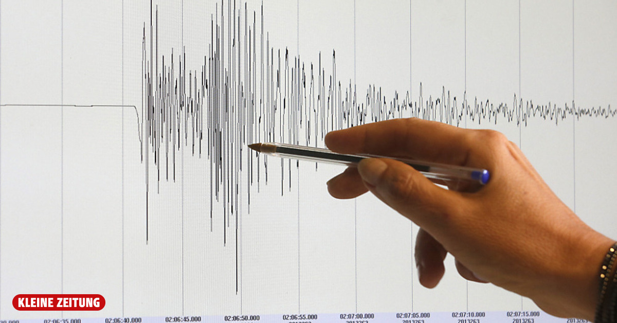 A slight earthquake was recorded near St. Peter-Freienstein overnight.