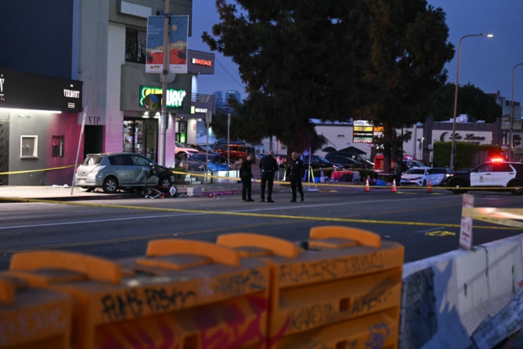 Hollywood: Anklage nach Fahrt in Menge in Los Angeles erhoben