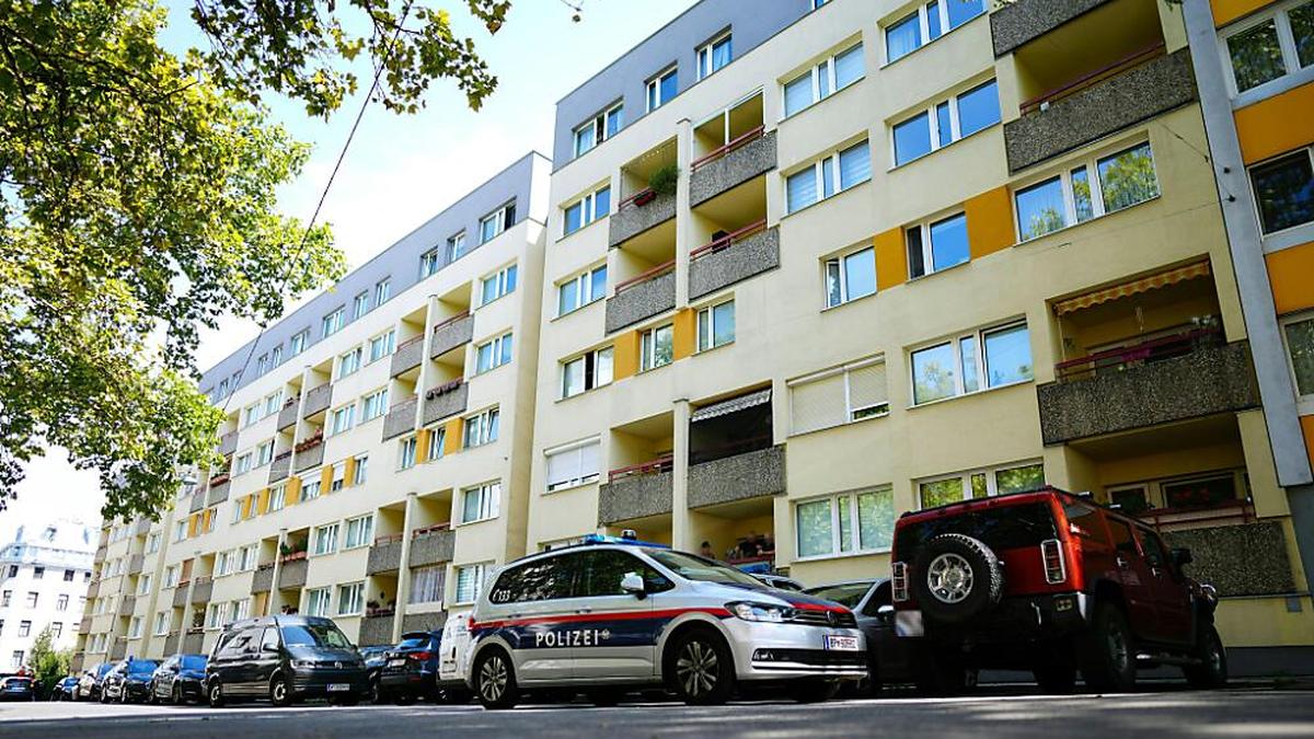 In diesem Wohnhaus wurde die Frau getötet