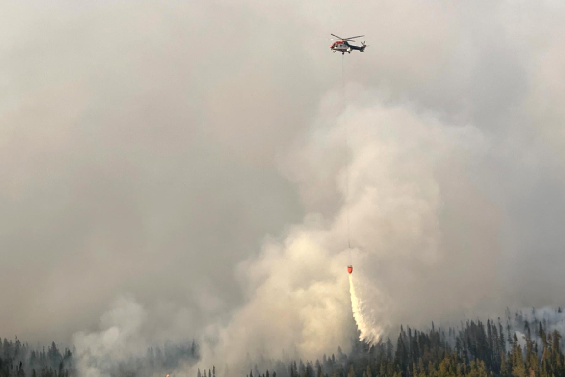 Kanada se je borila z obsežnimi požari, ki so uničili milijone hektarjev površin