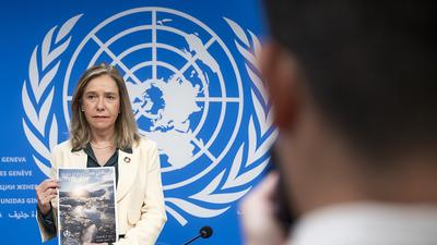 WMO-Generalsekretärin Celeste Saulo berichtete Alarmierendes zum Klima